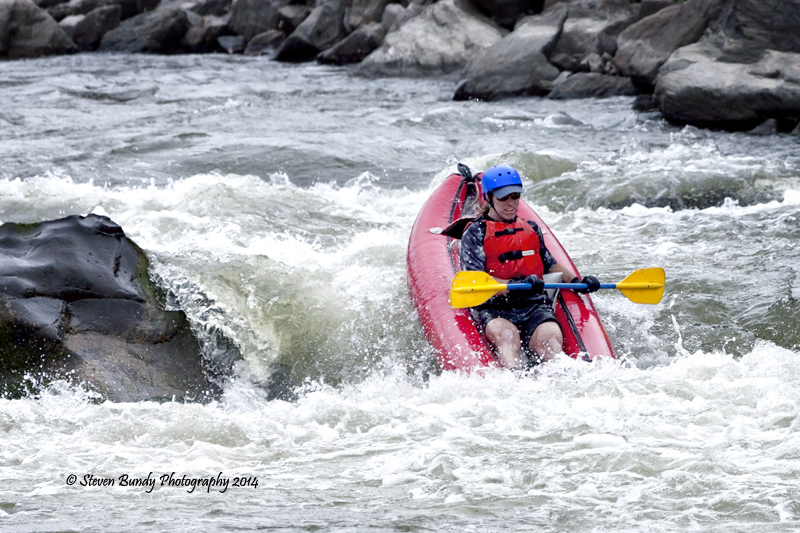 kayaking on the rio